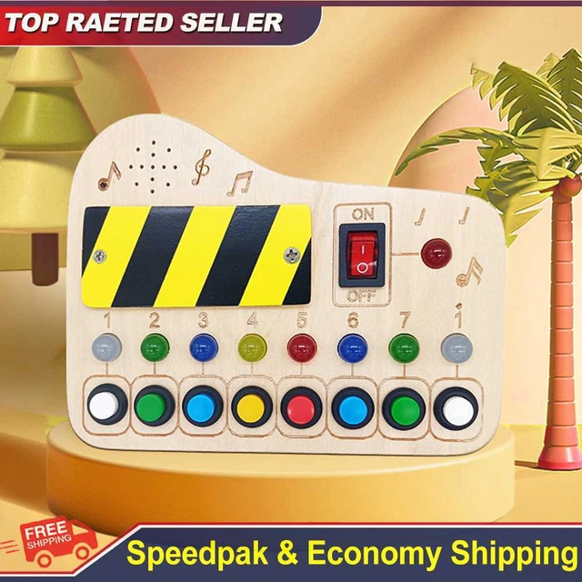 Kids Screwdriver Tool Set Wooden Light Switch Toy For Kids 3 Years Old and Up