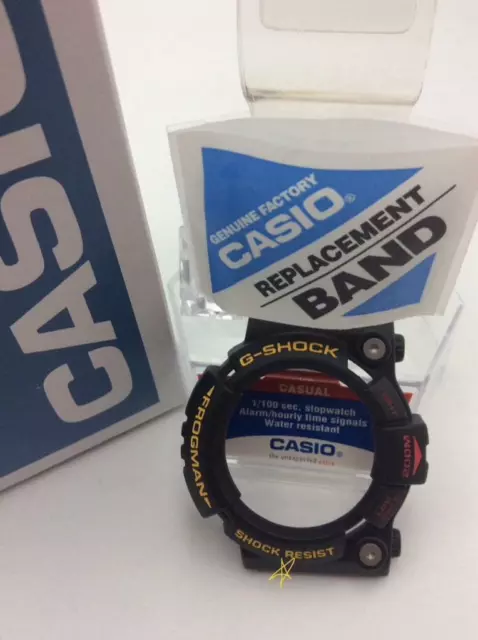 CASIO G-Shock Frogman GW-200Z-1 Original BLK Watch BEZEL Case Shell+Box+ Cradle