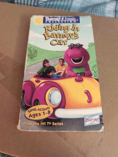 BARNEY & FRIENDS Collection Riding in Barney's Car VHS Video 1995 Theme ...