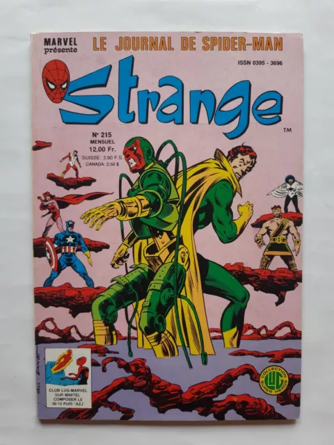 Comics EO BE - Lug - Marvel - Strange - N°215 - Novembre 1987
