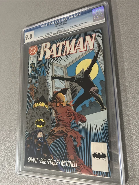 Batman #457 CGC 9.8 - White Pages - 1st App Timothy Drake as Robin