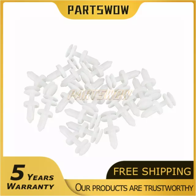 30x Car Door Trim Panel Push Type Retainer Clip For TRUCK CHEVROLET#15960325