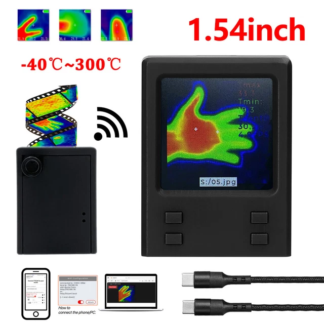 WIFI INFRARED THERMAL Imager Camera Temperature Imaging Thermometer 20 ...