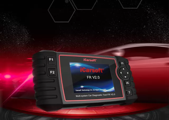 iCarsoft FR V2.0 für Citroen Peugeot Renault Dacia Fiat Diagnosegerät DEUTSCH 2