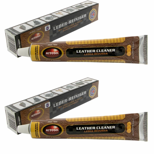 Pelle Pulizia 2 X 75 ML Cura Protezione Pulitore Della Autosol 01 001040