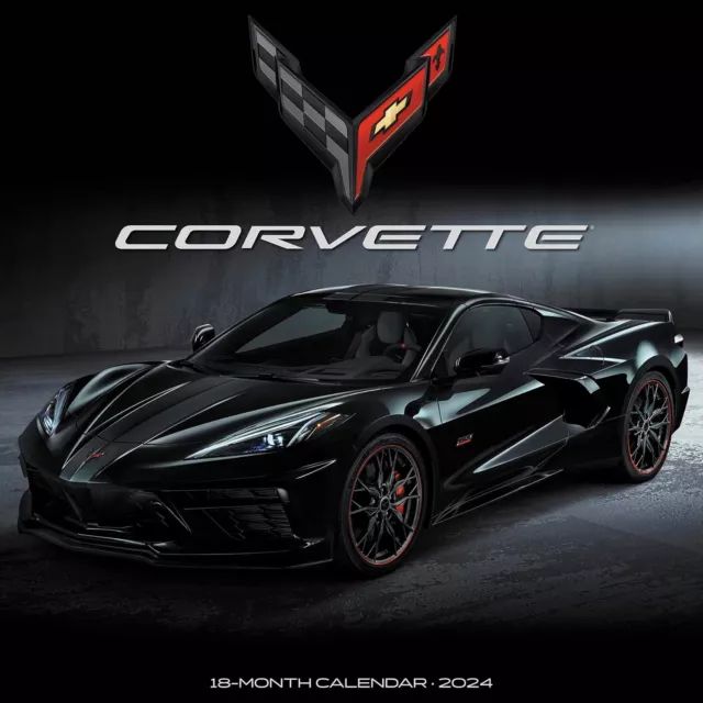 Corvette - 2024 Calendario da Parete - Nuovo - 33234