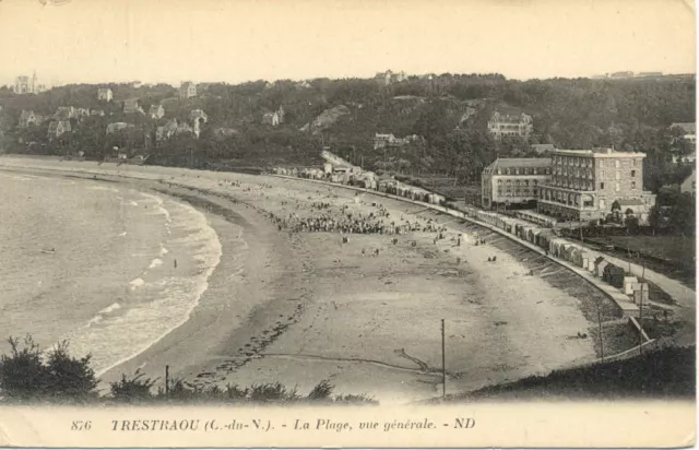 TRESTRAOU 876 la plage vue générale