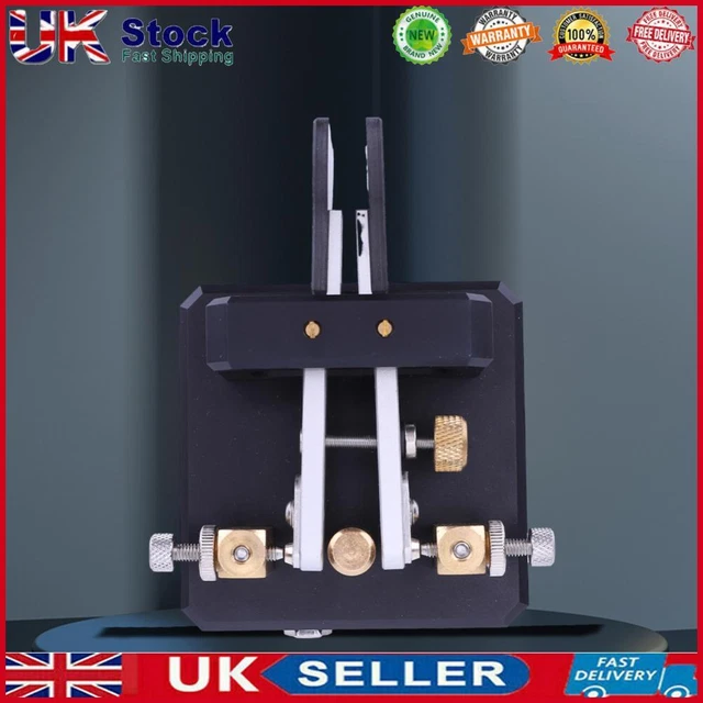 CW Morse Code Keyers Portable CW Key Automatic Morse Dual Paddle for Ham Radio