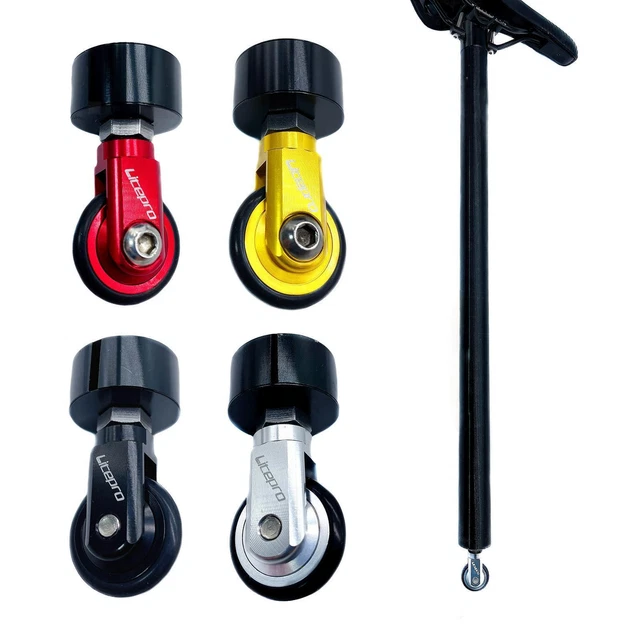 Folding  leichtes Rad 33.9mm Seatpost  Scooter Traveling Go Pushing Helps  for