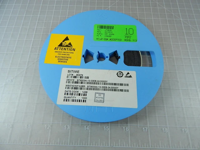 Lot of 1000 SiTime SIT9003AI-13-33EB-24.00000Y Spread Spectrum Oscillator T95059