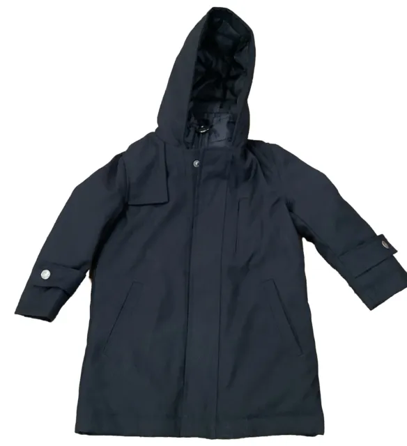 Appaman Boys New Gotham Coat, Size 2T, Dark Blue New With Tags.