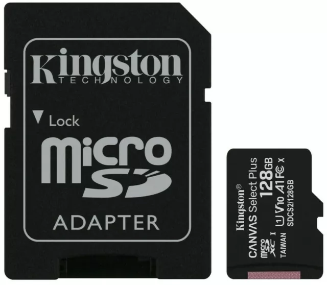 Tarjeta Micro SD de 128 GB de memoria Full HD para cámara de tablero táctil MIO MiVue 733,751,766,785