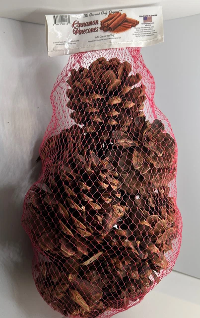 Bolsa de piña perfumada canela 6-12 conos por bolsa HECHA EN EE. UU. 🙂