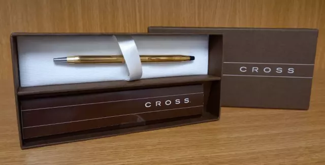 Cross Classic Century 4502 10K gold filled Ballpoint Pen with Box - never used