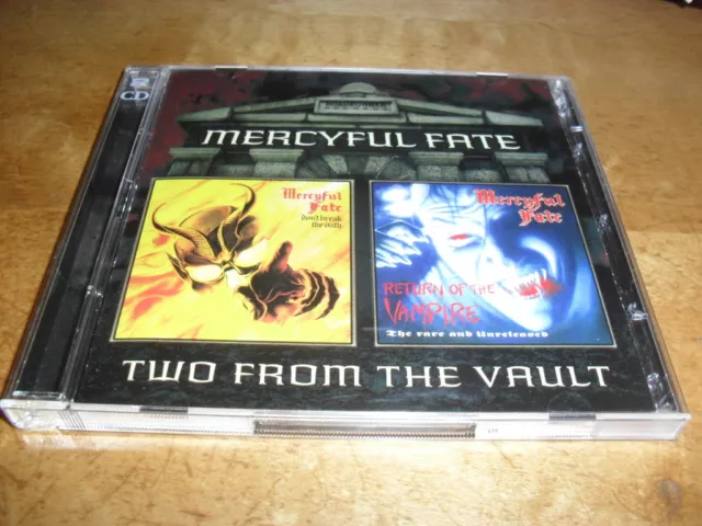 Mercyful Fate -Don't Break + Return Of - Hard To Find Ltd Edition 2 Cd Set Neuwertig