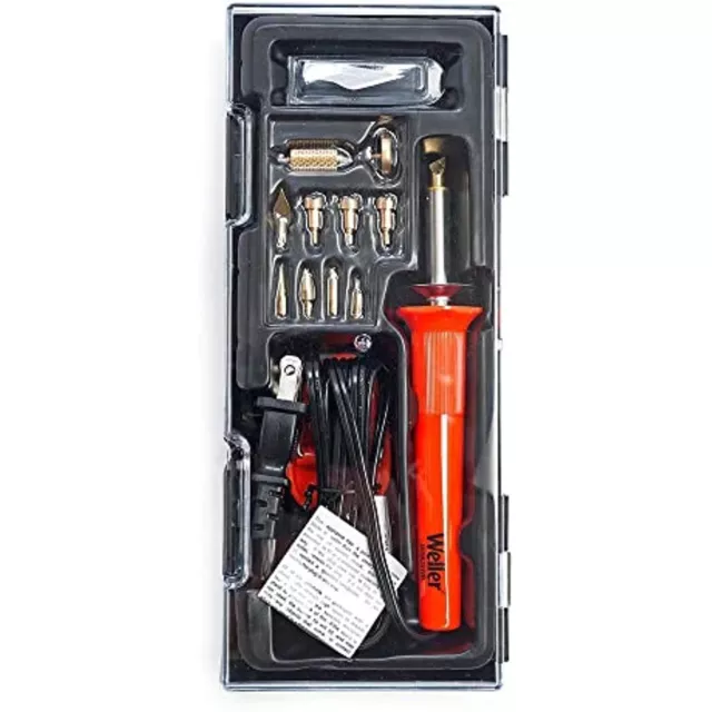 WELLER - Kit de combustión de madera de cañón corto, 15 piezas (WSB25WB)
