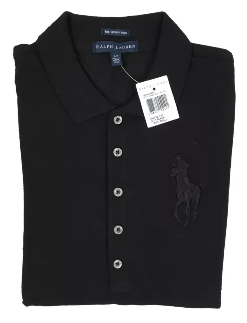 NEW Polo Ralph Lauren Womens Polo Shirt!  Black & 6 Colors  Embroidered Big Pony