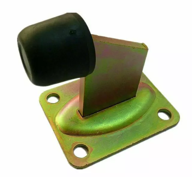 Swing or Sliding Gate Stopper Rubber Gal Steel Stop. Slide, Single/ Double Gates