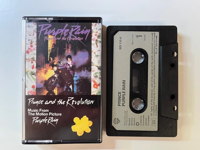 Prince Purple Rain Cassette Tape Prince And The Revolution