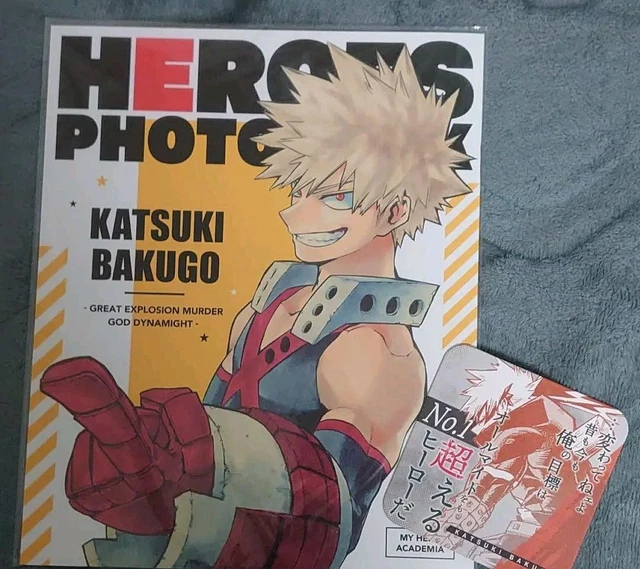 My Hero Academia Original Art Exhibition - Bakugo Katsuki's Nickname Stickers for The Small Fry Complete Set of 14 Types