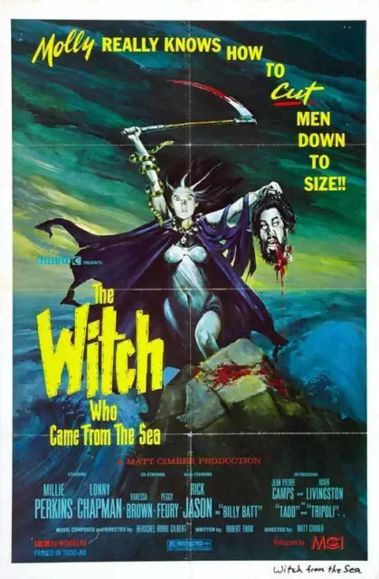 395978 THE WITCH WHO CAME FROM THE SEA Movie WALL PRINT POSTER DE