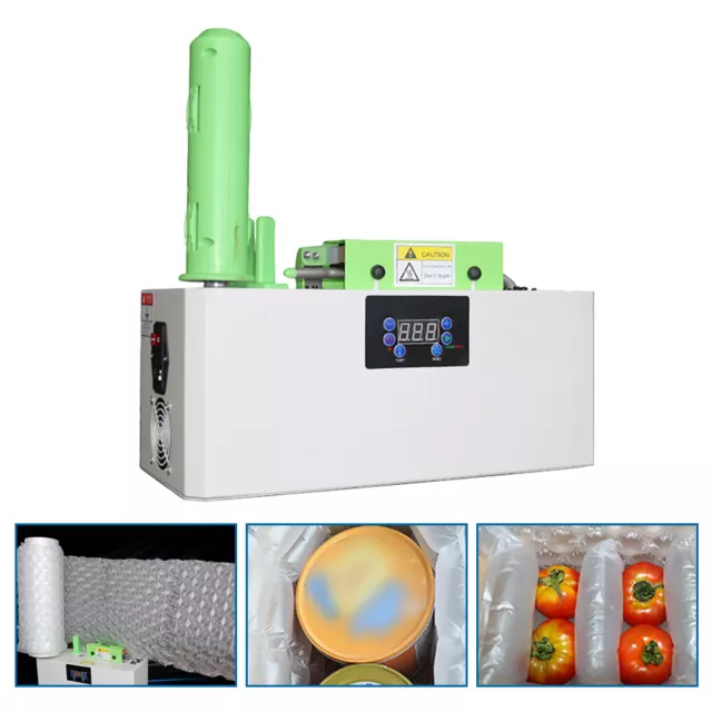 Air Cushion Machine Air Pillow Cushion Bubble Packaging Wrap Maker Machine 200W❕