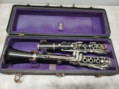 READY TO PLAY RARE CLARINETTE PRO "FULL BOEHM" SIb CG CONN "EAGLE" 34N 1924 