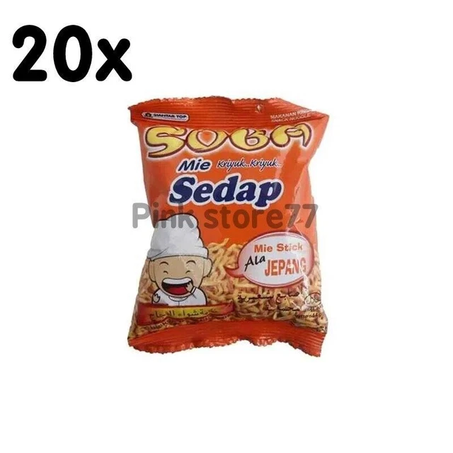 20x Soba Mie Sedap Stick Chicken Flavour 14 Gramm