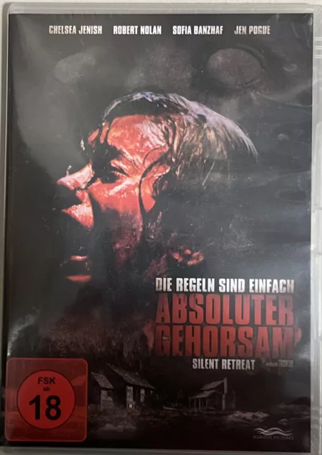 Absoluter Gehorsam - Silent Retreat - DVD - NEU&OVP - FSK 18 - Horror Triller