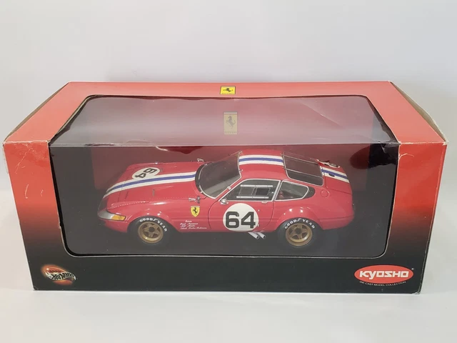 KYOSHO 1/18 FERRARI 365 GTB/4 Daytona Competizione #64