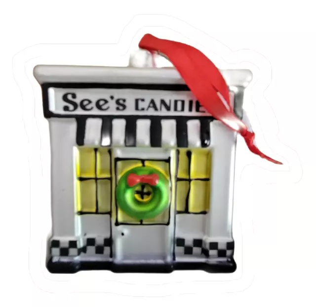 NEW See's Candies 100 Years 2021 Limited Edition Centennial Christmas Ornament