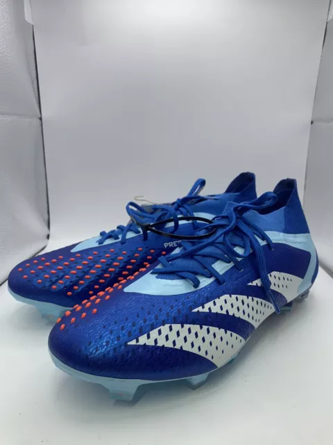 Adidas Predator Accuracy.1 Football Boots Blue Size UK 9.5 (REF22)