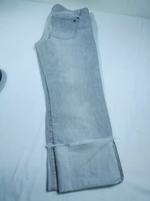 Joes Jeans Womens Size 27 The Provocateur Mid Rise Roll Hem Cuffed Denim Gray