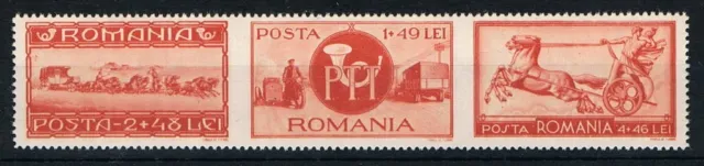 Rumänien: MiNr. 824 - 826 **, postfrisch MNH, Einzelmarken Block 23 1944 [9026]