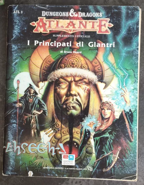D&D I Principati di Glantri - Bruce Heard - Dungeons & Dragons Atlante - EG TSR