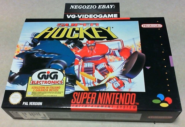 Super Hockey !!!!!  Nuovo !!!  Super Nintendo