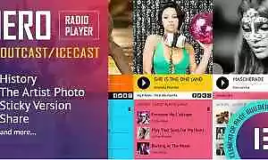 Hero – Shoutcast Icecast Radio Player Elementor Widget