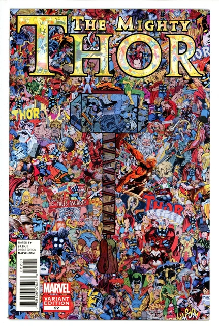 The Mighty Thor Vol 1 #22 Marvel VF- (2012) Mr Garcin Variant