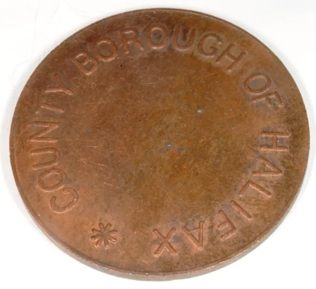 County Borough Halifax Trading Standards Weights & Measures 10g coin test token