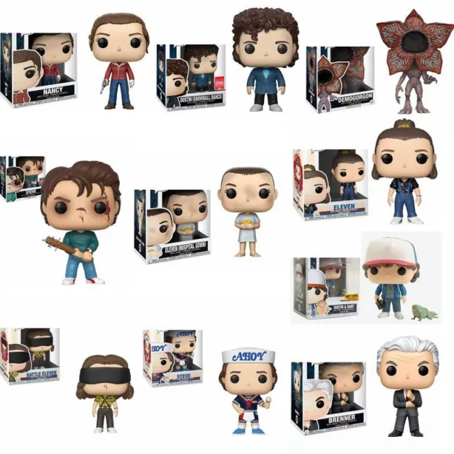Funko! POP! Limited Edition Stranger Things Eleven DUSTIN STEVE Figure Toy Gift