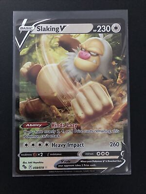 SLAKING V 058/078 Pokémon Go Englisch Holo Karte NM EUR 2,00 - PicClick DE