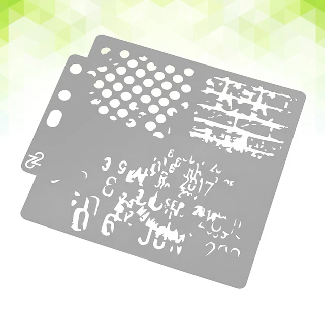 Pochoir De Dessin Art Ajouré Modèles Assortis Peinture Modèle Peinture