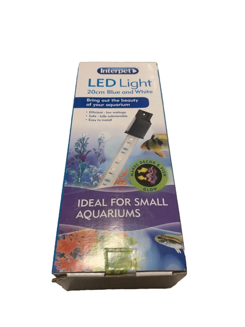Interpet Blue & White LED Light for Aquarium 20cm