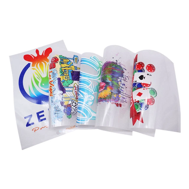 US Stock 100 Sheets 11 x 17in Glitter+ PET DTF Transfer Film Cold Peel Printing