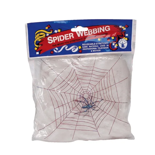 Rubie's 2325 Official Halloween Decoration White Spider Web Costume, Adult, 20 g
