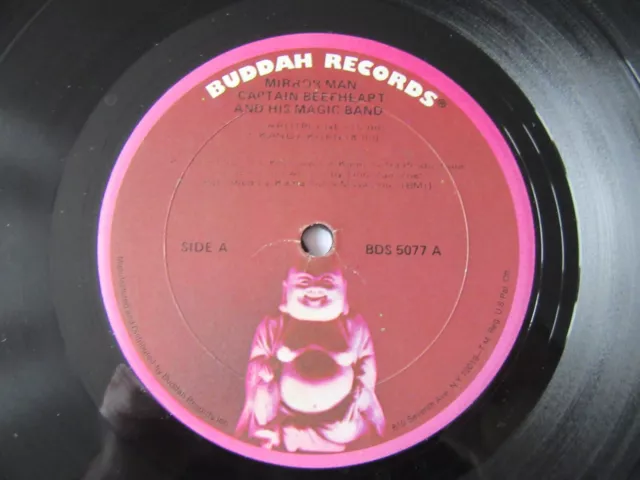 CAPTAIN BEEFHEART & HIS MAGIC BAND Mirror Man BUDDAH LP, worldwide shipping