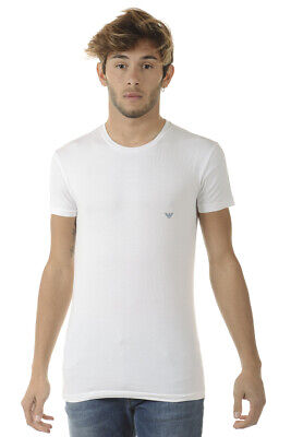 ARMANI T shirt Maglietta Emporio Armani Sweatshirt Cotone Uomo Nero 1110357P512 20 