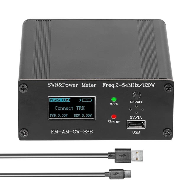 Display digitale OLED 120 W - Misuratore in piedi onde corte RF misuratore onda in piedi R1U8