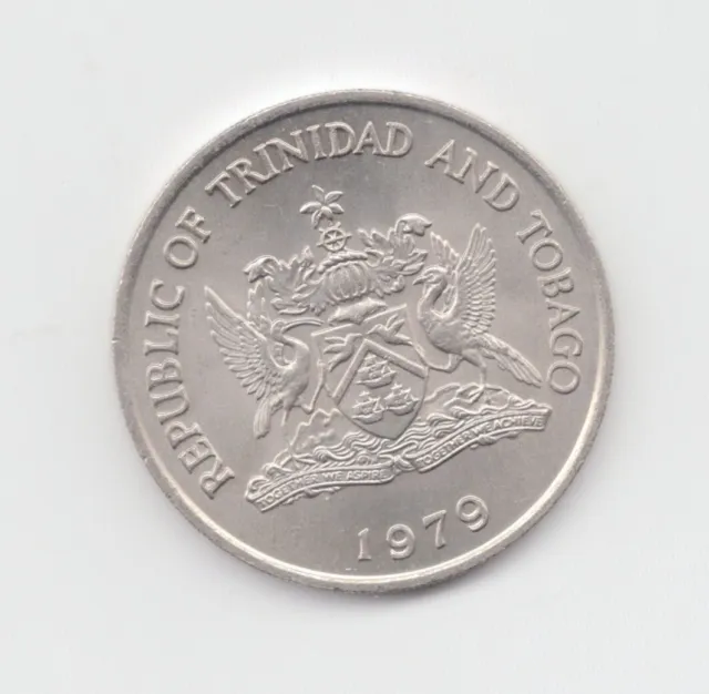Trinidad & Tobago Uncirculated 1979 Dollar-Lot Y