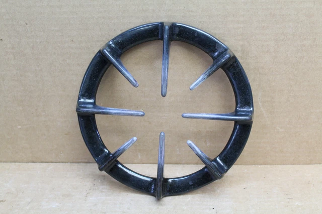 GE Cooktop Burner Grate w/ some wear/staining Part # WB31T10006